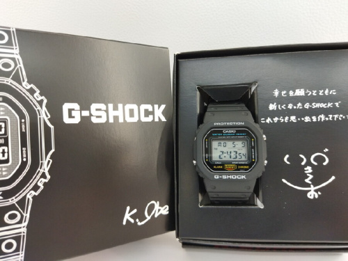 G-SHOCKのスピード