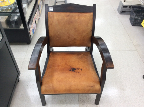 中古ソファーのレザー