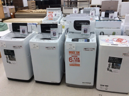 家電の洗濯機