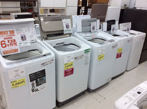 洗濯機の新生活