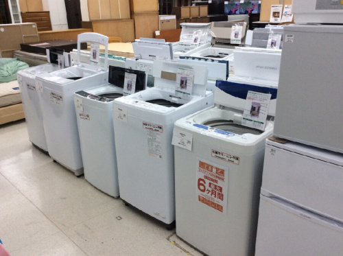 家電の洗濯機