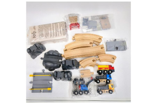 ブリオ(BRIO)のレール&ロードトラベルセット