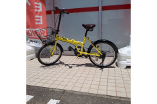 自転車の折りたたみ自転車 