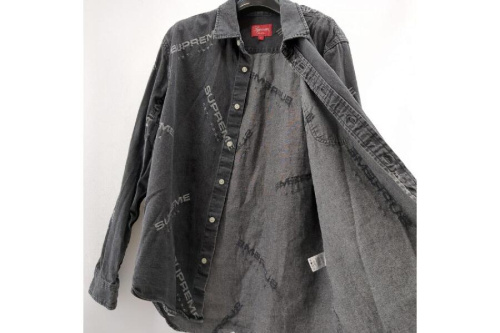 シュプリーム（Supreme）のジャガードデニムシャツ