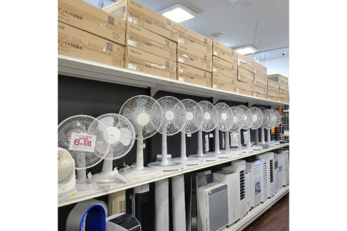 家電の扇風機