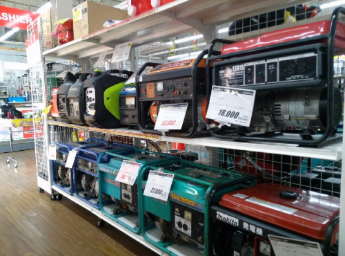 工具ピックアップの発電機