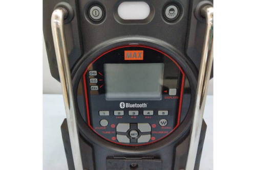 中古充電式ラジオのマックス