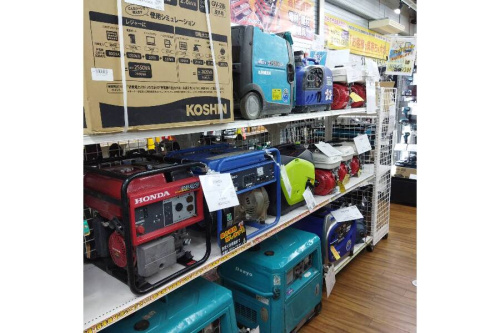中古大工道具の中古エンジン工具等