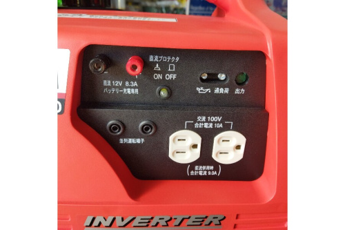 新ダイワのインバーター発電機