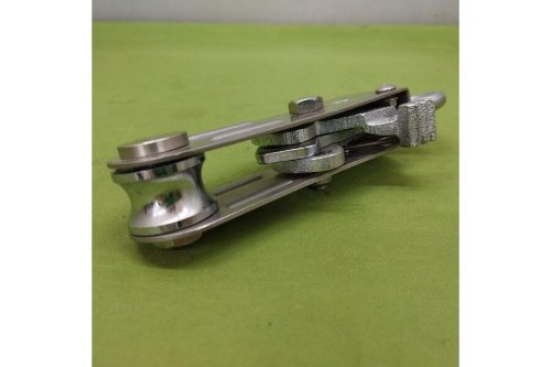 セイコー機器の横移動用　親綱専用　安全滑車