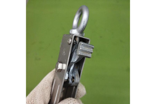 横移動用　親綱専用　安全滑車