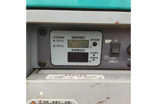 デンヨーのエンジンウェルダー