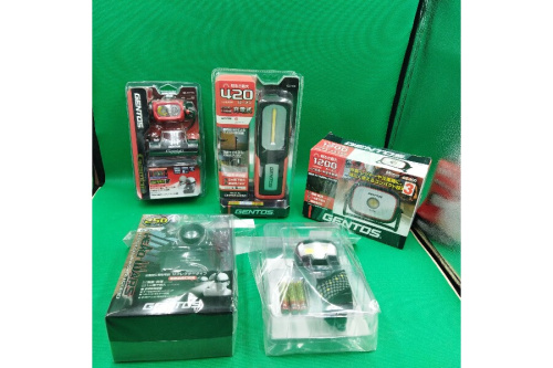 キャンプのGENTOS（ジェントス）