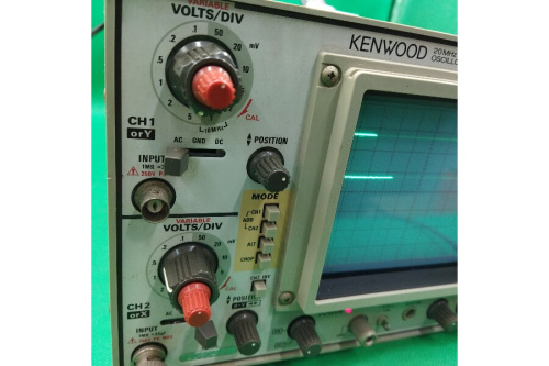 オシロスコープのKENWOOD(ケンウッド)