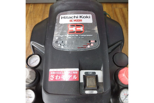 コンプレッサーの日立工機