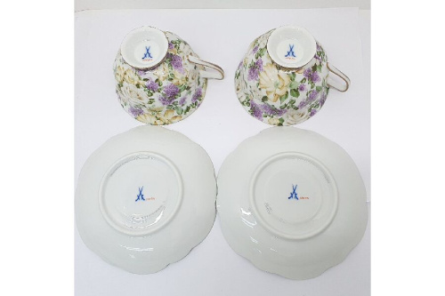 カップ＆ソーサーのマイセン