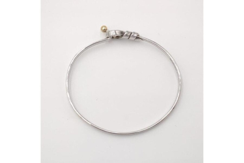 フック&アイ ブレスレットのバングル