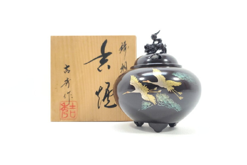 高岡銅器の銅製香炉
