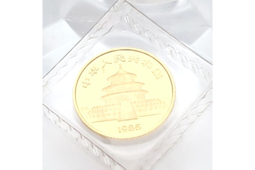 パンダ金貨の純金コイン