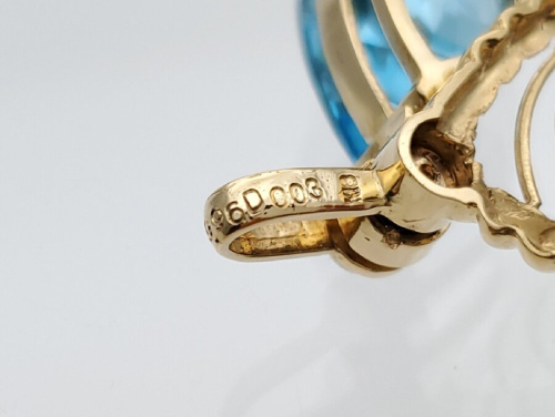 中古ペンダントの金