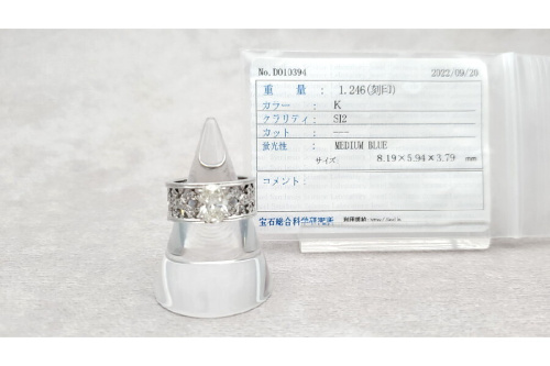 リングのダイヤモンド