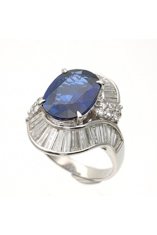 貴金属のブルーサファイア