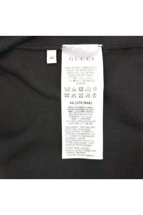 グッチ（GUCCI）の開襟シャツ