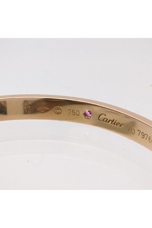 カルティエ（Cartier）のラブオープンバングル