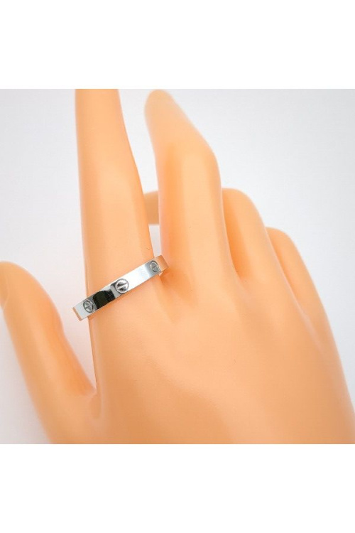 ホワイトゴールドのカルティエ（Cartier）