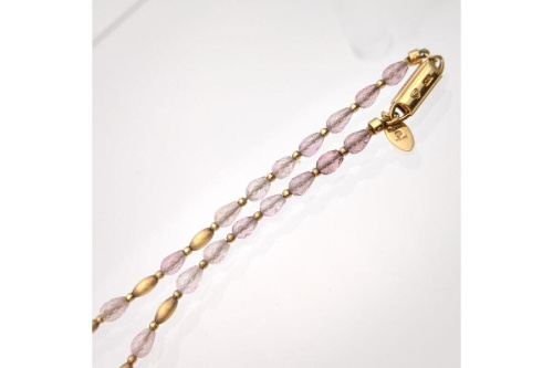 トルマリンネックレスのK18