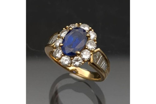 ジュエリーのサファイア