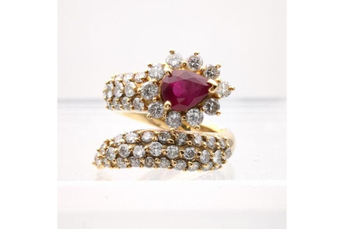 ソーティングのK18リング