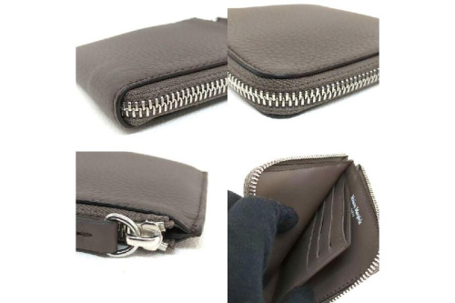 ジップラウンドウォレットのL字