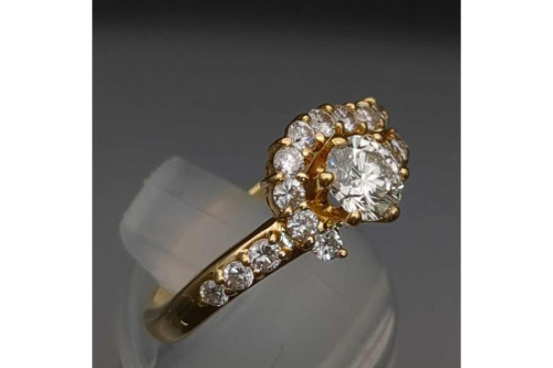 K18のダイヤモンド