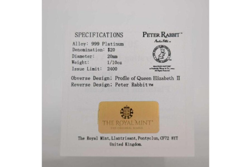 コイントップのPt999