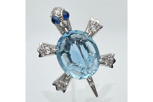 ブローチのギメル(gimel)