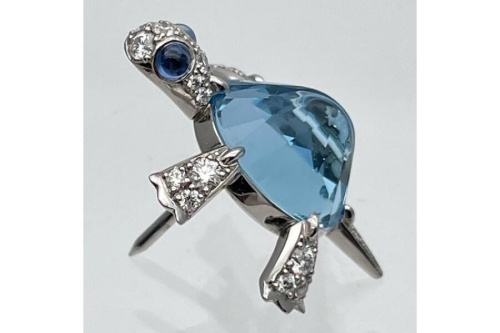 ギメル(gimel)のピンブローチ