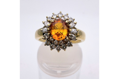 ゴールデンサファイアの宝石