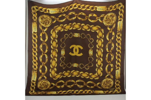 ブラウン チェーン柄のヴィンテージ