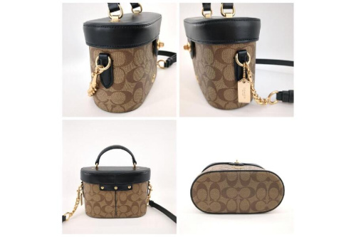 ショルダーバッグのコーチ（COACH）