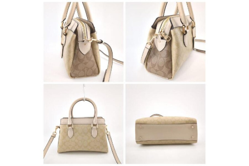 ショルダーバッグのコーチ（COACH）