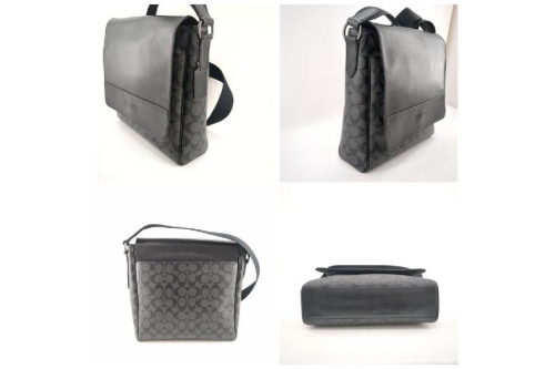 ショルダーバッグのコーチ（COACH）