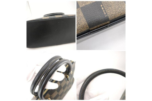 2WAYショルダー ハンドバッグのブロックチェック柄