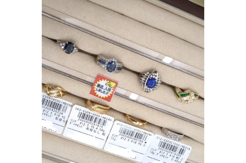 K18　PT　ネックレス　リング　