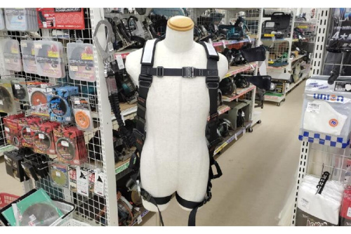 ハーネスの安全帯