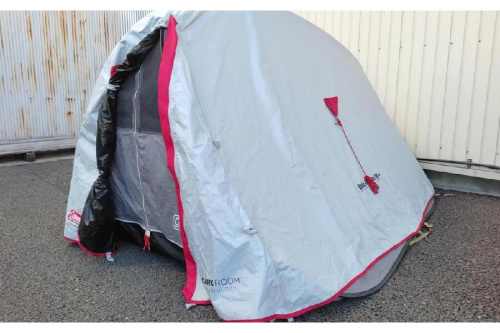 中古キャンプ用品のテント