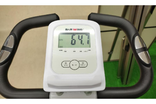 フィットネスバイクの折り畳み式