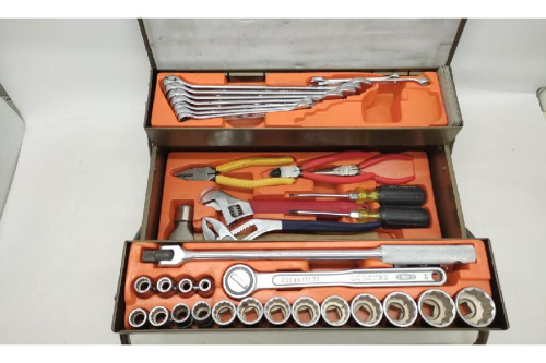 ハンドツールの工具セット