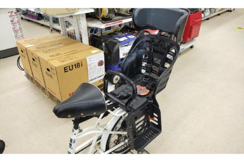 アサヒの子供乗せ自転車