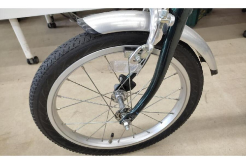 折りたたみの自転車